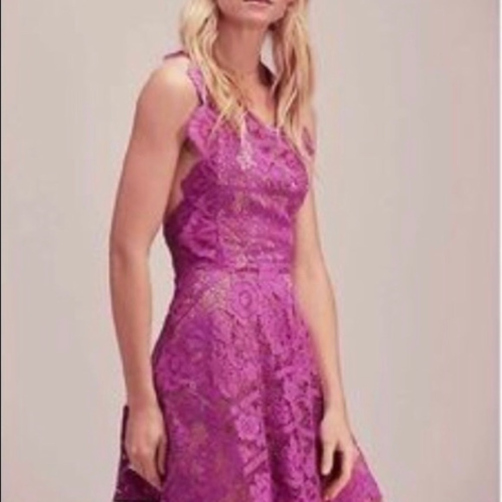 NWOT For Love & Lemons Gianna Apron Dress